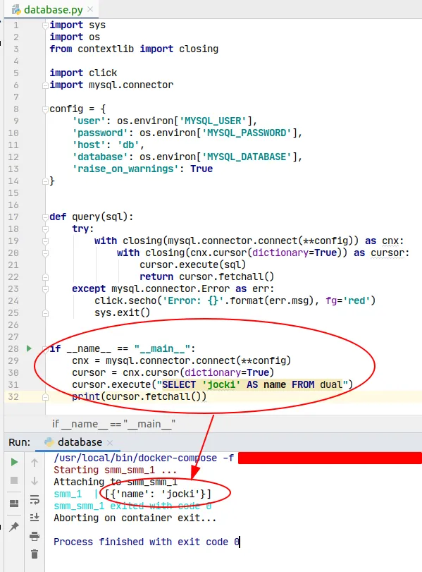 Menjalankan Script Dengan Remote Interpreter