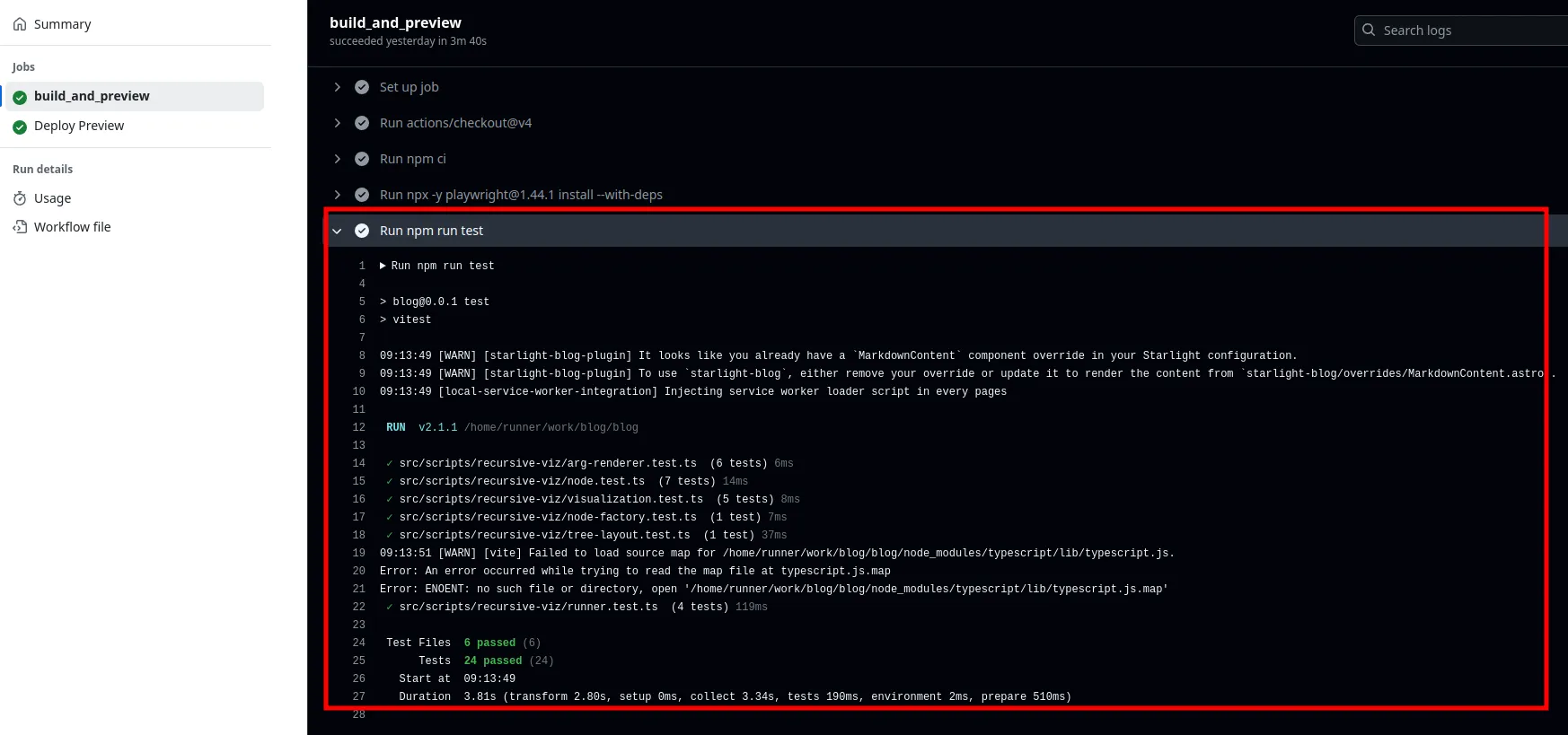 Eksekusi Unit Test Di GitHub Actions